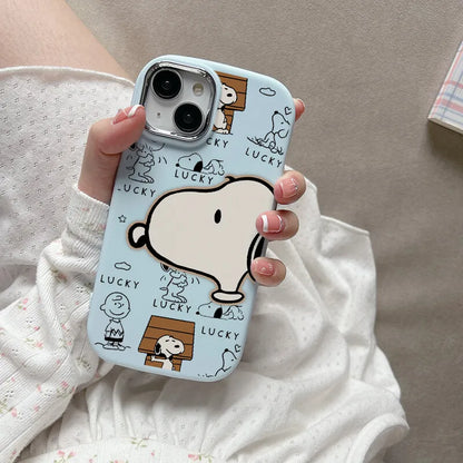 Simple Snoopy Phone Case for iPhon