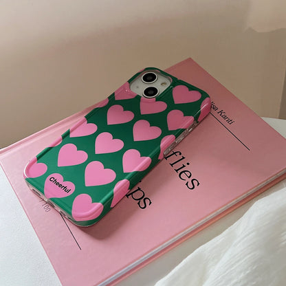 Vintage Hearts Phone Case for iPhone