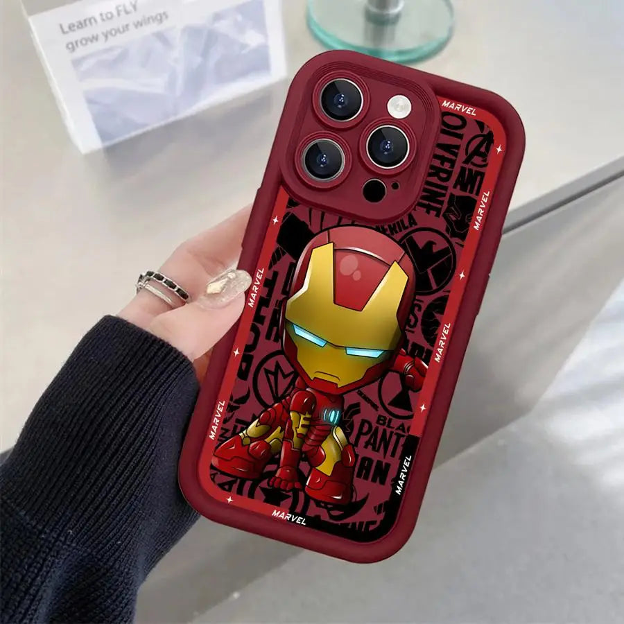 Marvel Groot & Deadpool iPhone Case