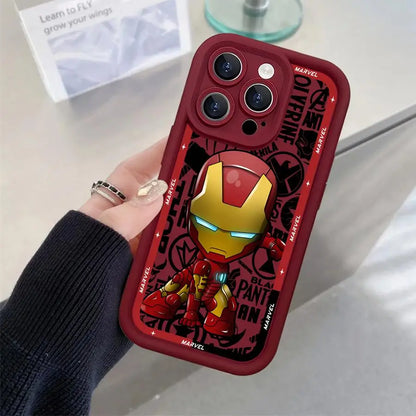 Marvel Groot & Deadpool iPhone Case