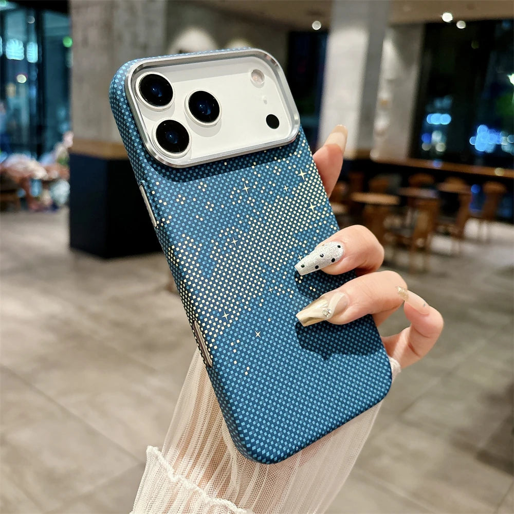 Luxury Kelvar Carbon Fiber Phone Case