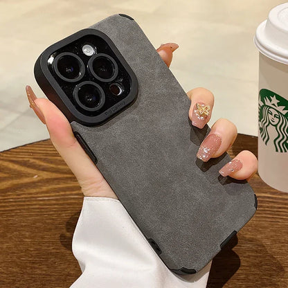 New Fashion Fur Leather Soft Phone Case