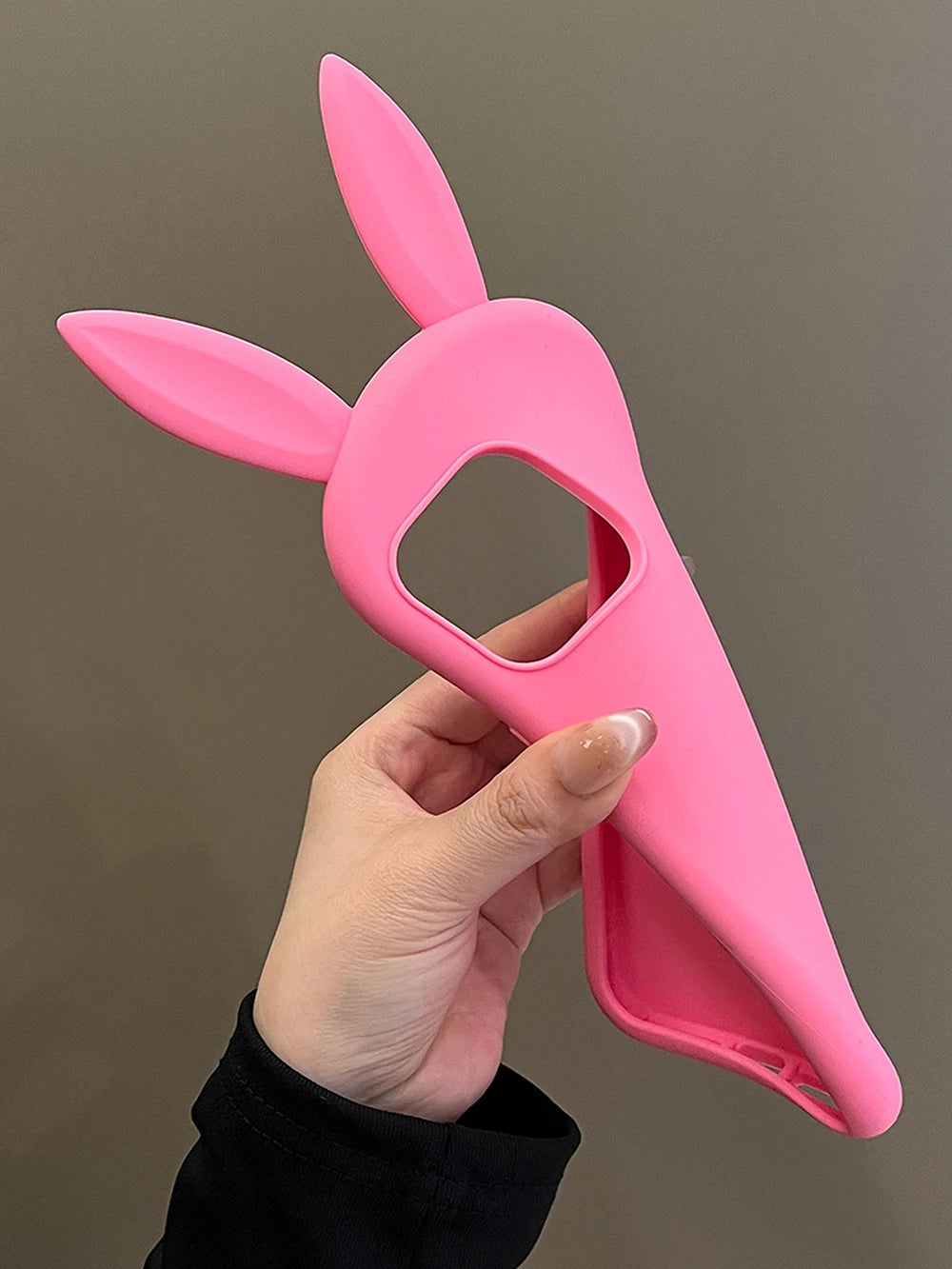 Cute 3D Bunny Rabbit Ear Silicone Phone Case