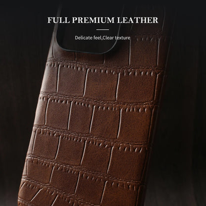 New Luxury Crocodile Leather Phone Case