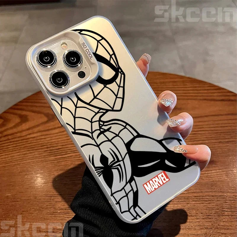 Marvel Logo Phone Case Spiderman Ironman