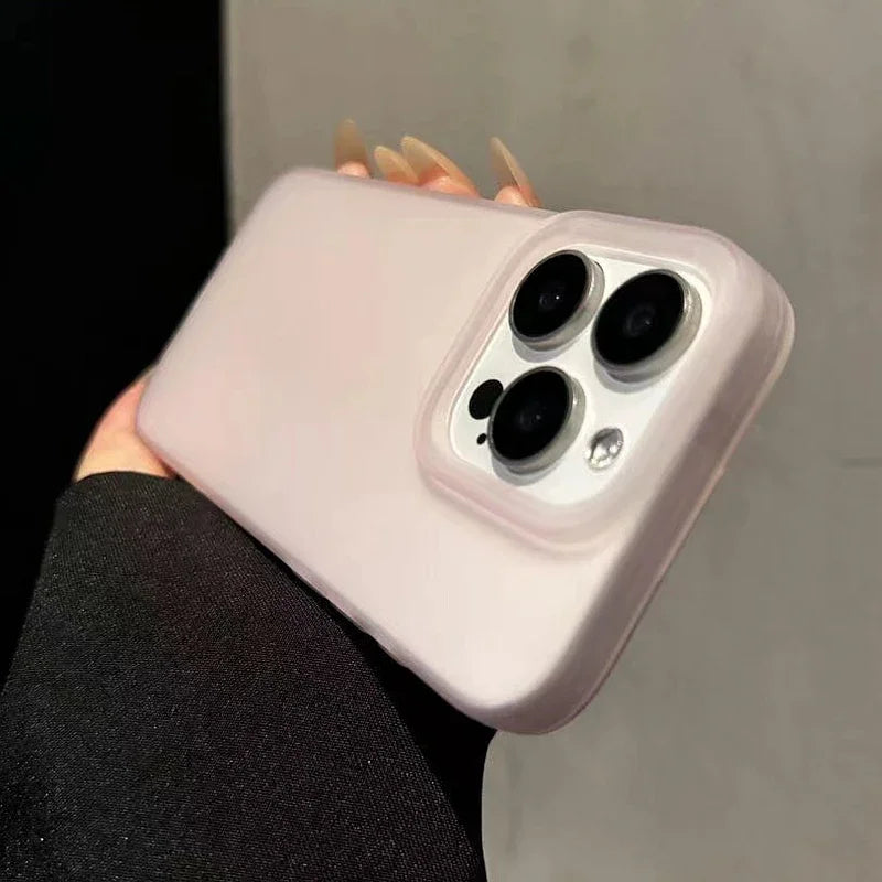 Fashion Soft Matte Candy Phone Case