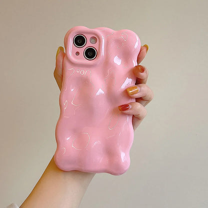 Meteorite Pearl Cream White Soft Phone Case