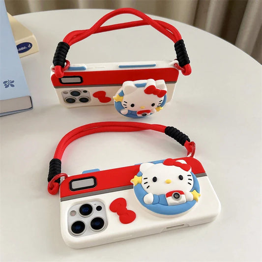Hello Kitty Camera Phone Holder Case