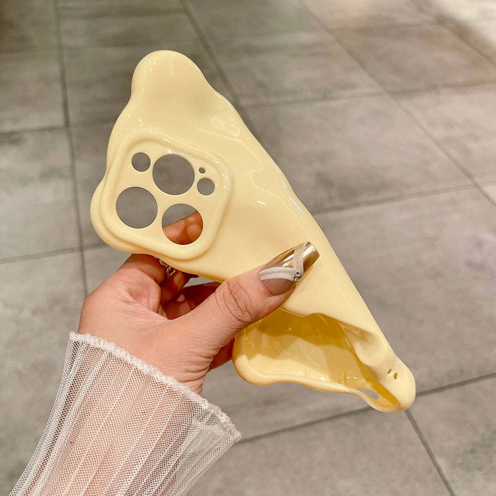 Soft Silicone Candy Cloud Wave Pattern Phone Cases New