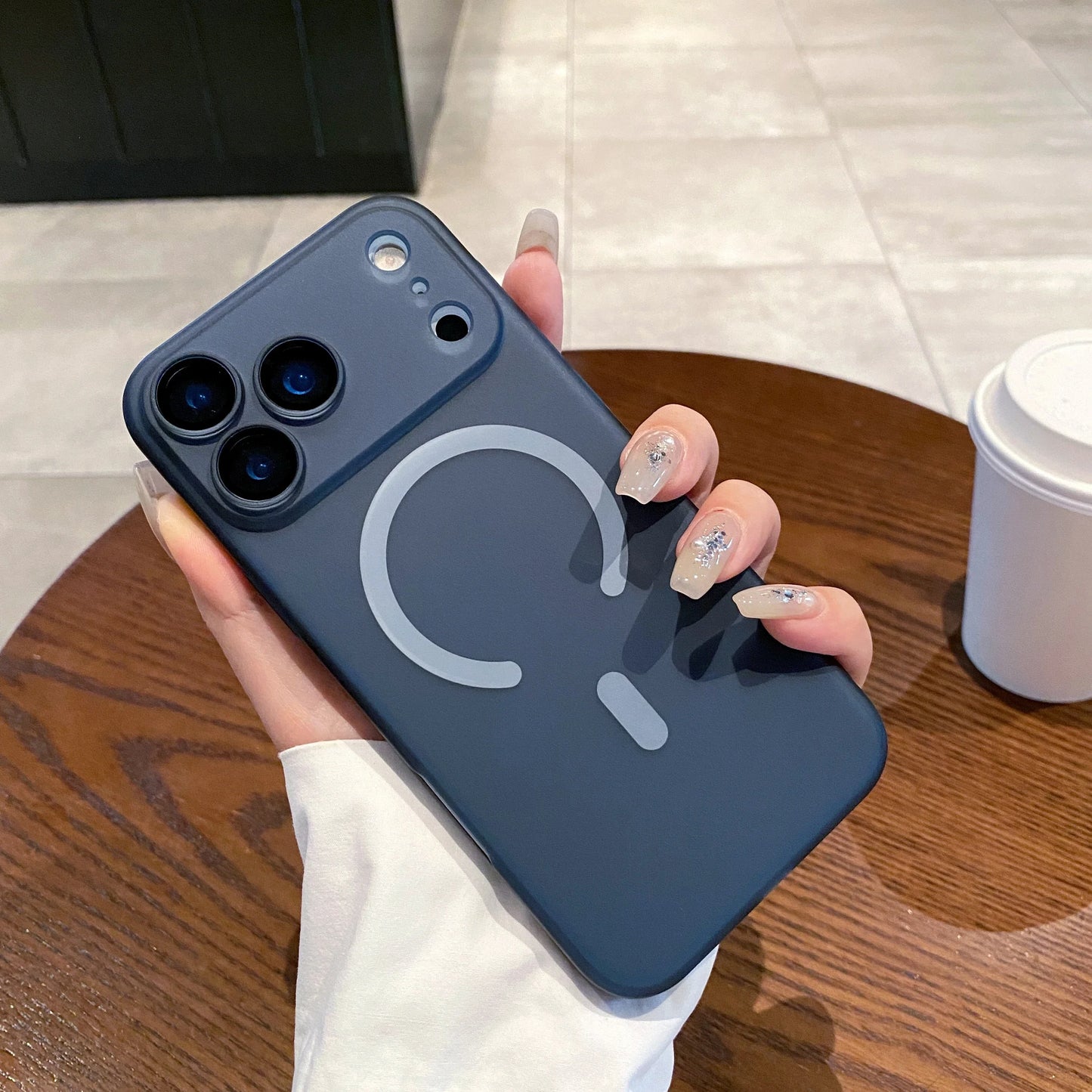 Luxury Ultra Thin Matte Clear For Magsafe Phone Case