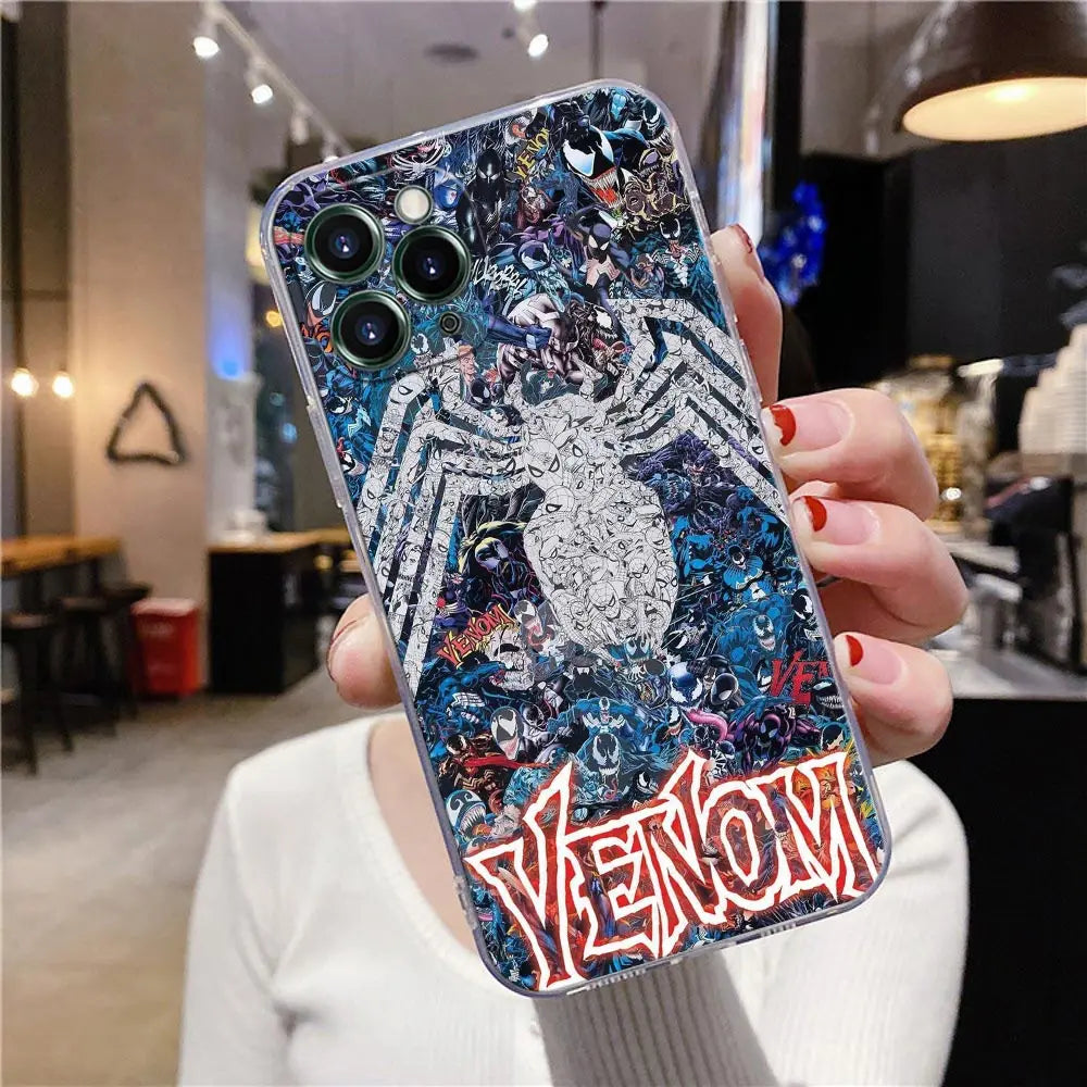 Venom & Spider-Man Clear Case