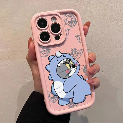 Cartoon Tom and Jerry Couple Phone Case New