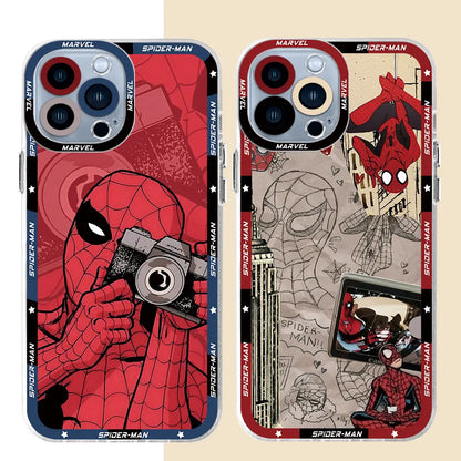 Marvel Spiderman Art iPhone Case
