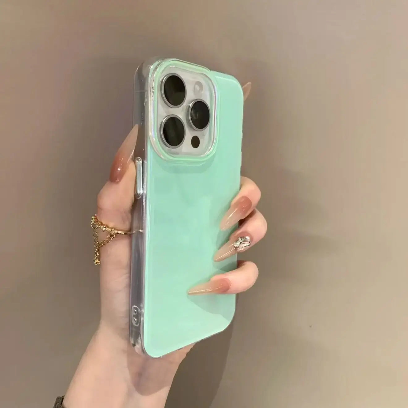 Fashion Candy Shockproof Silicone Bumper Phone Case