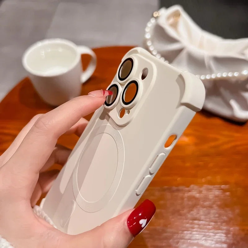 Luxury Magsafe Wireless Charge Phone Case