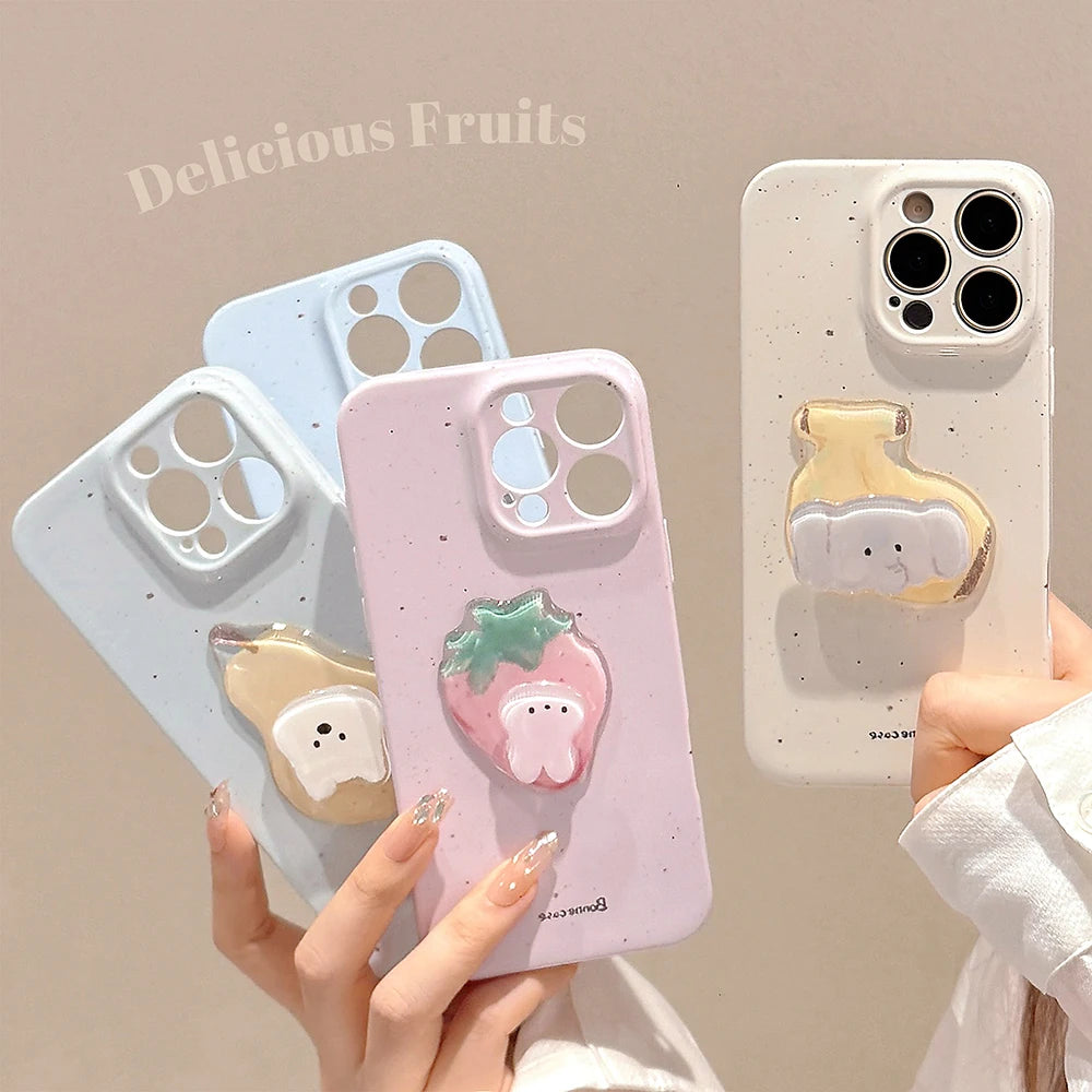 INS Cute Rabbit Cartoon Animals Phone Cases