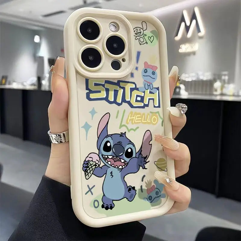 Ice-Cream Stitch Matte TPU Phone Case