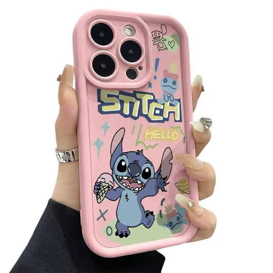Ice-Cream Stitch Matte TPU Phone Case