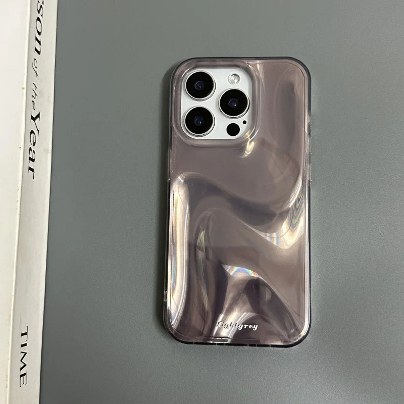 Fashion Gradient Water Ripple Pattern Phone Case