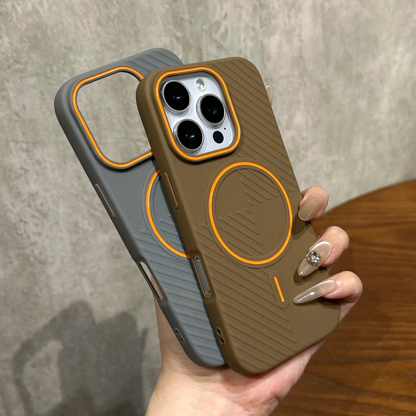 Ultrathin Hit Color Magnetic Phone Case