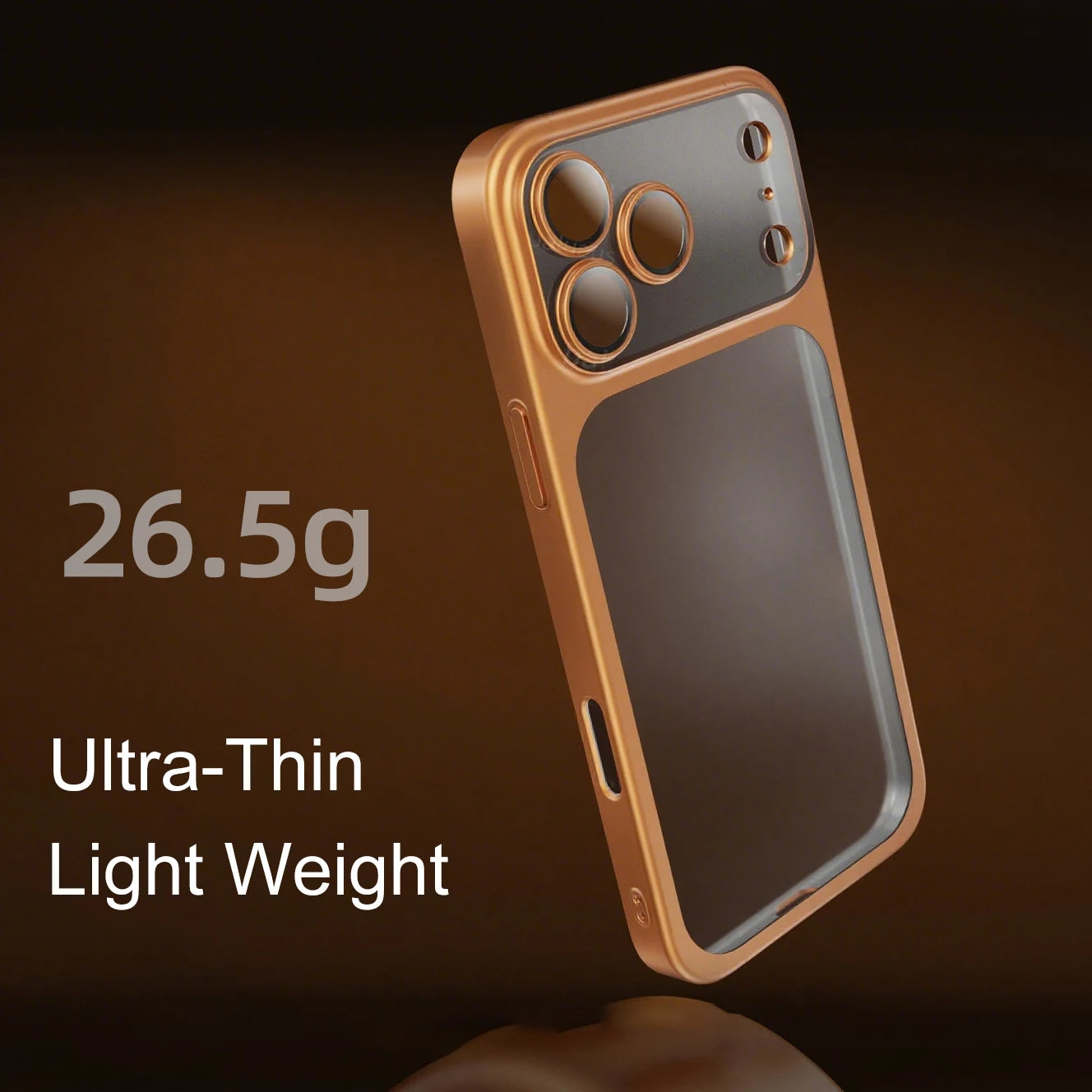 Luxury Frosted Transparent Matte Phone Case