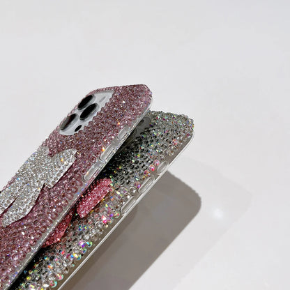 Bling Diamond Crystal Bowknot Glitter Phone Case