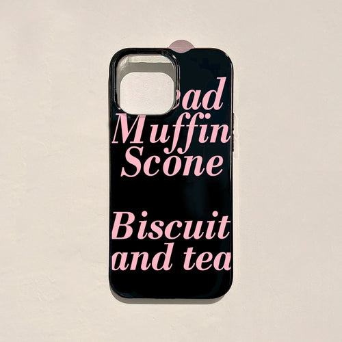 Ins Korean Sweet Cool Simple Personalized Word Phone Case