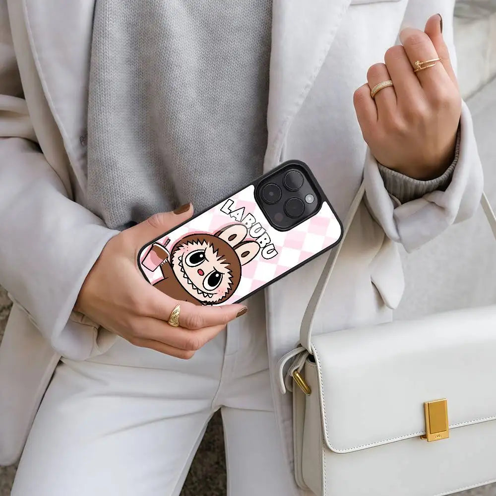 Cartoon Labubu iPhone Case