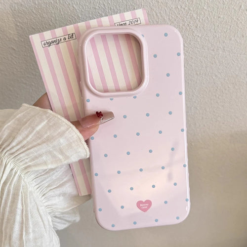 INS Polka Dot Small Fresh Mobile Phone Case