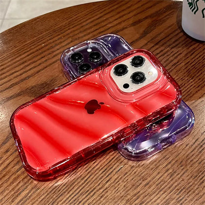 Thickened Transparent Bumber Phone Case