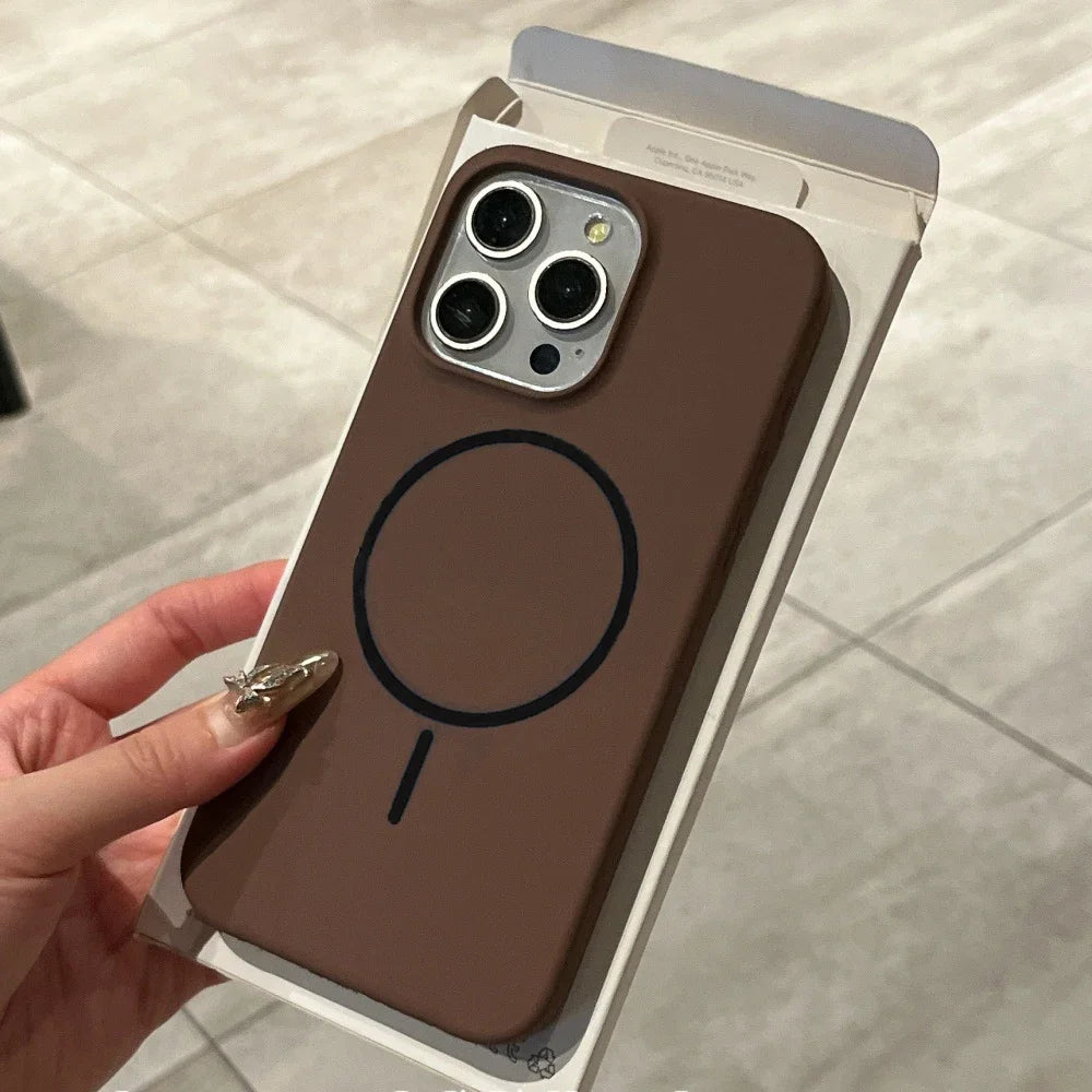 Luxury Liquid Silicone Phone Case