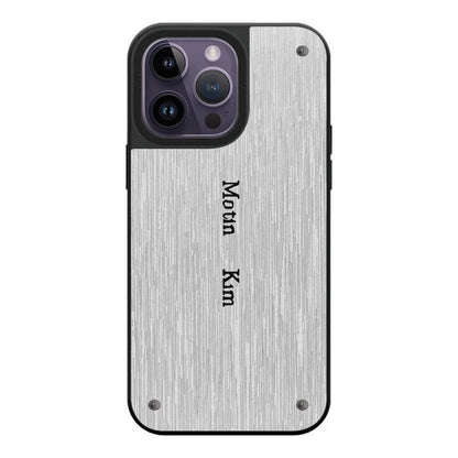 Fashion Imitation Denim Mirror Hard Phone Case