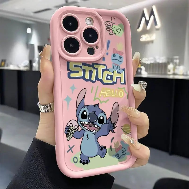 Ice-Cream Stitch Matte TPU Phone Case