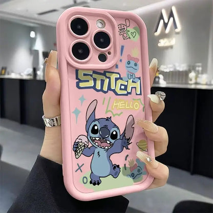 Ice-Cream Stitch Matte TPU Phone Case