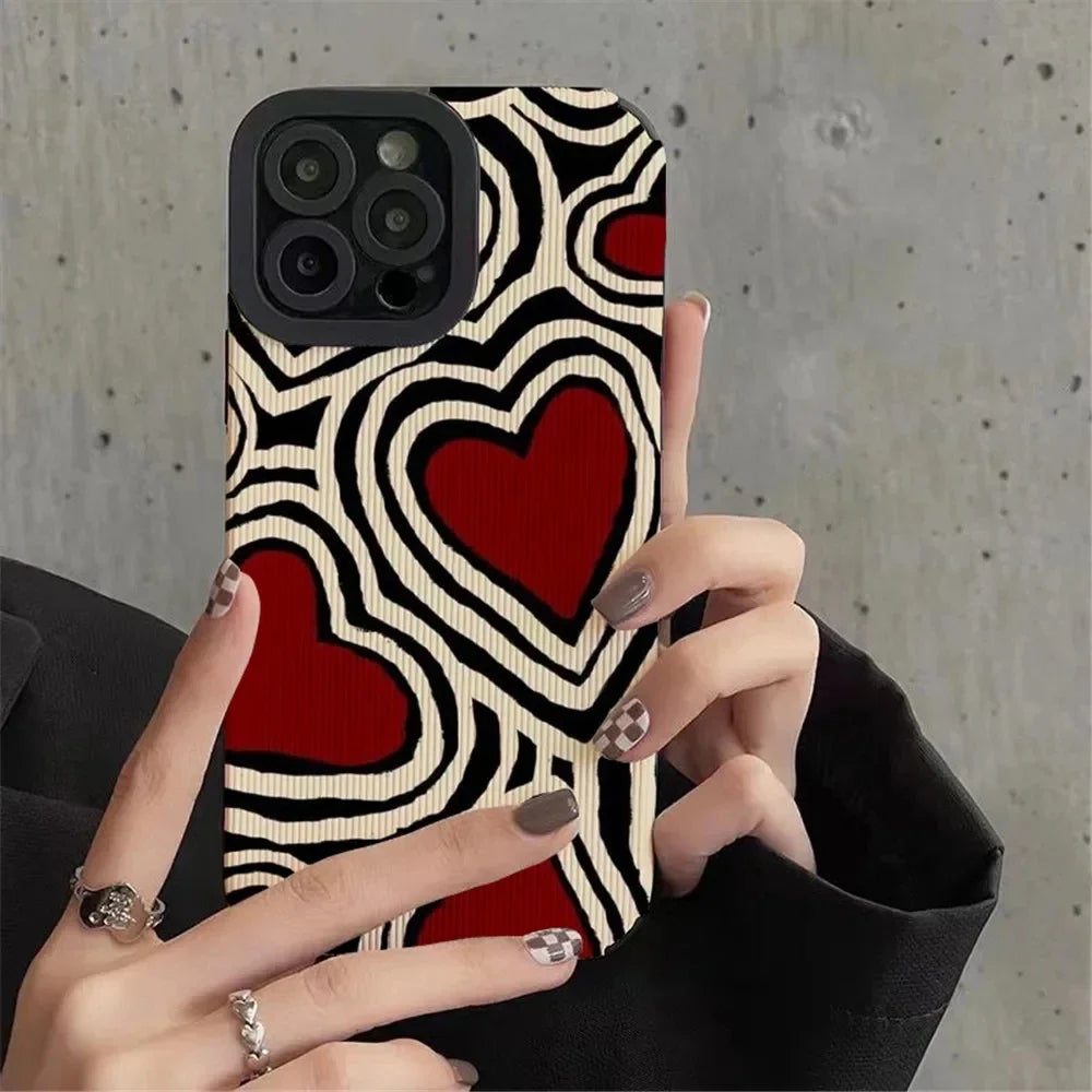 Fashion Zebra Art David Snake Silicone Phone Case New