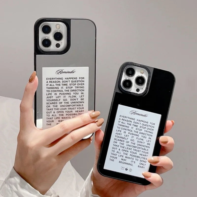 Luxury Makeup Mirror Phone Case
