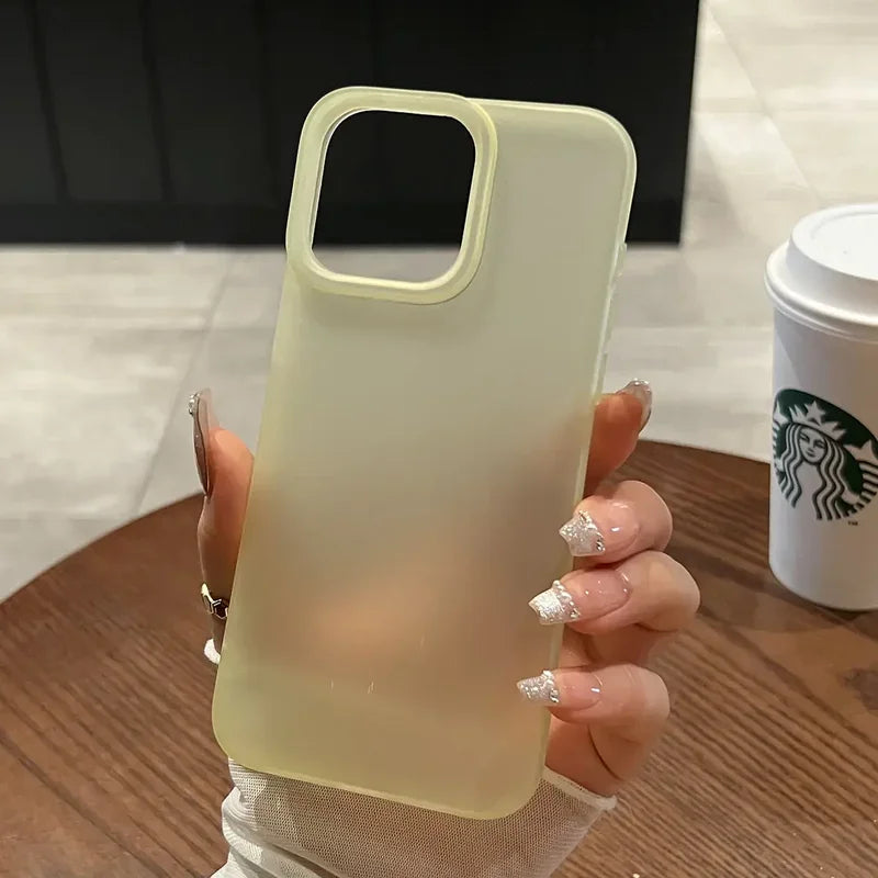 Fashion Soft Matte Candy Phone Case