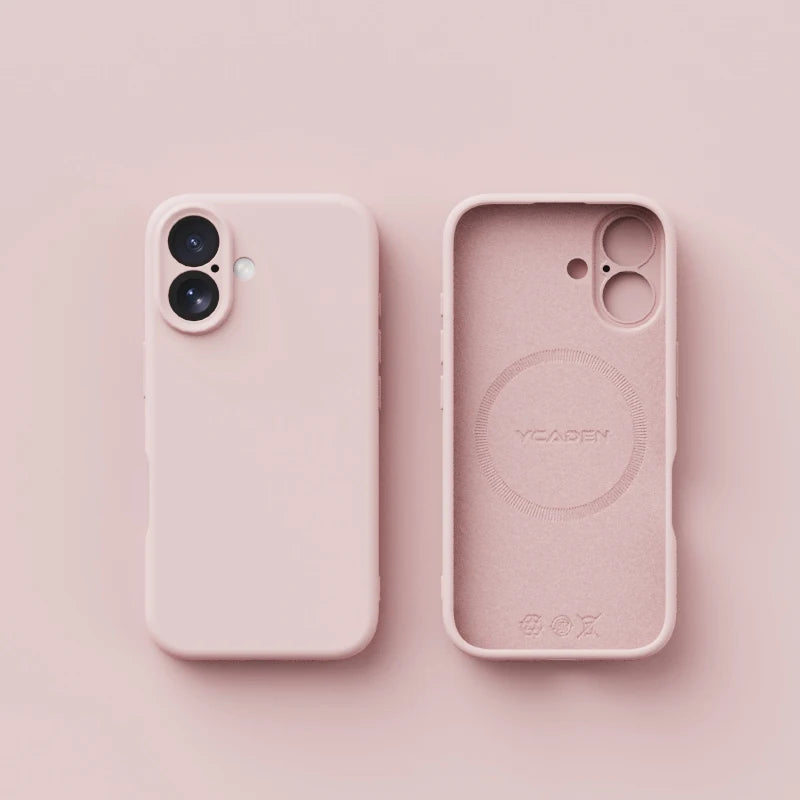 Original Liquid Silicone Magnetic Phone Case New