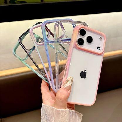 Luxury Laser Gradient Clear Phone Case