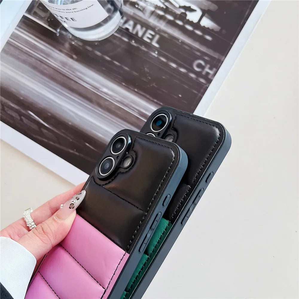 Luxury Down Jacket Puffer Phone Case
