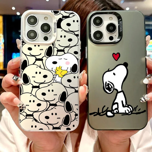 Lovely Snoopy Cartoon Phone Case