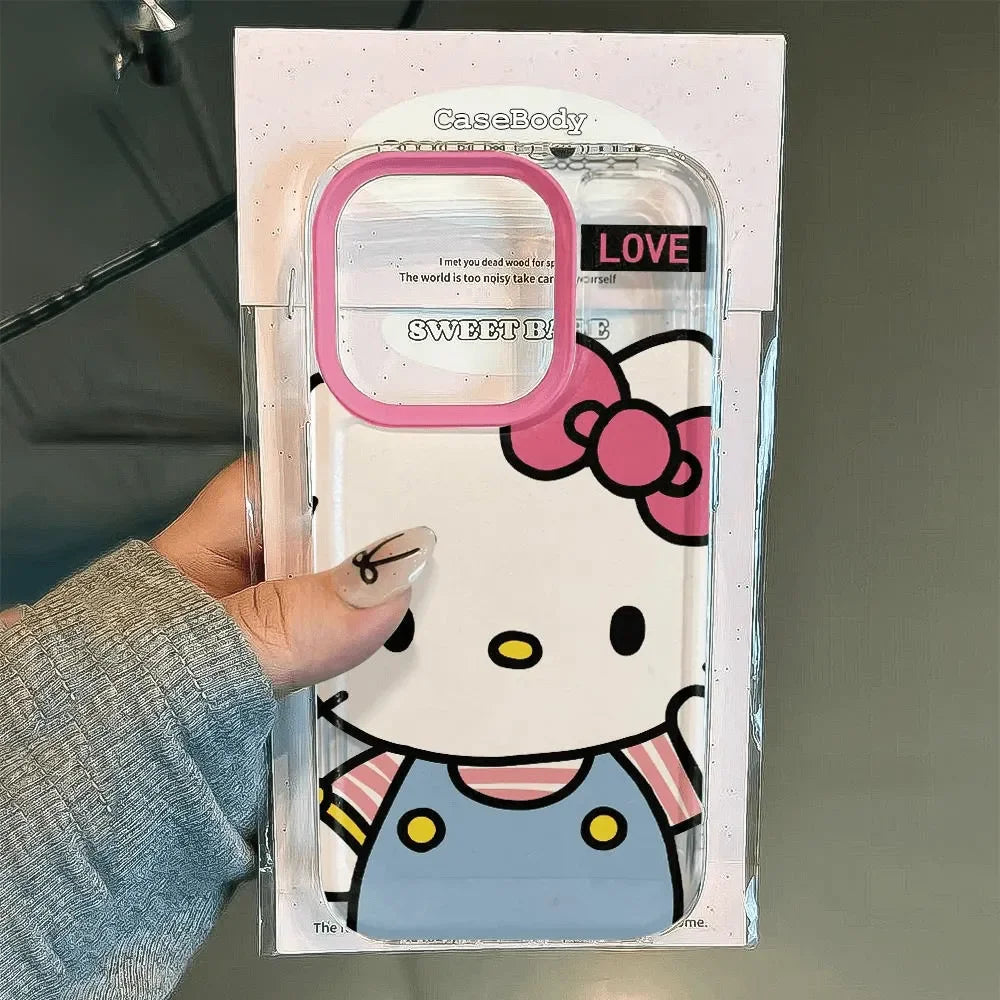 Hello Kitty Big Face Bow Strap Phone Case