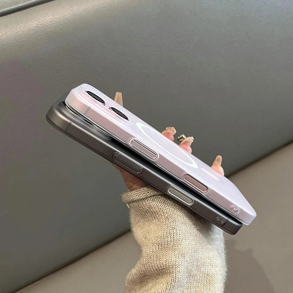 Ultra-thin Matte Magnetic Phone Case New