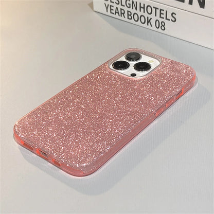Glitter Bling Gradient Hard PC Thicken Phone Case