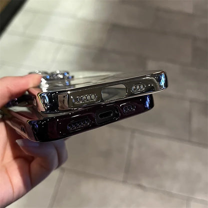 Plating Clear Magsafe iPhone Case