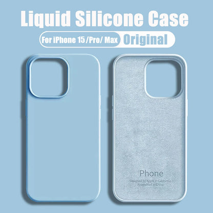 Luxury Liquid Silicone Phone Case