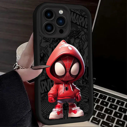 Marvel Iron Man & Spider-Man Phone Case for iPhone