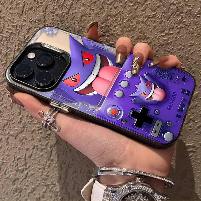 Pokemon Gengar Plating Phone Case for iPhone