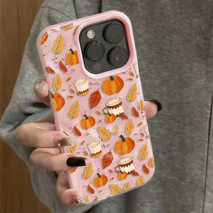 Halloween Pumpkin Print TPU Phone Case