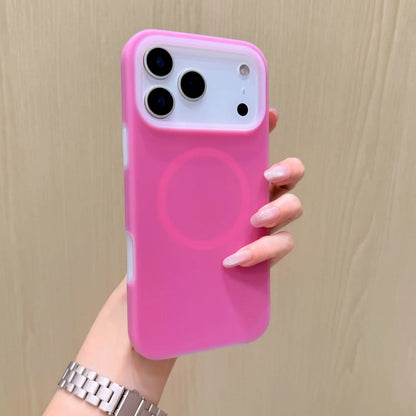 Candy Color Soft Jelly Liquid Silicone For Magsafe Magnetic Wireless Charge Phone Case